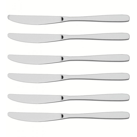 Jogo 6 Facas Sobremesa Cosmos Aço Inox Tramontina